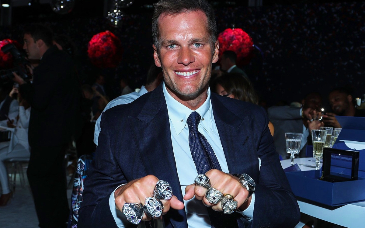 Tom Brady 6 Rings