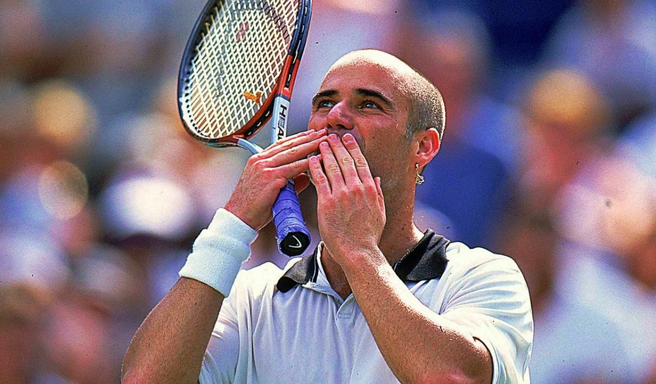 Andre Agassi - best tennis players